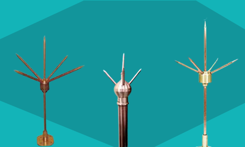 Copper Franklin - LA - 5 Spike Manufacturer in india